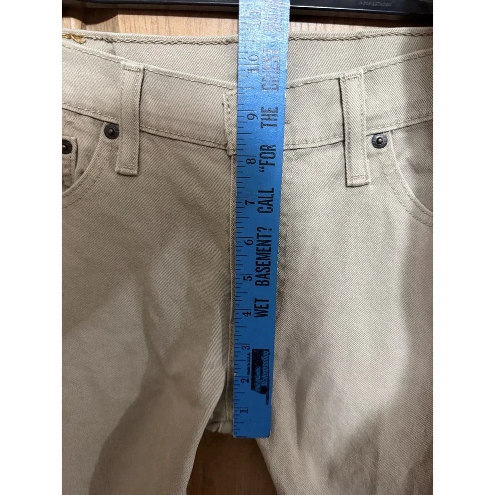Levi's 511 Khaki Tan Jeans 30x32 Cotton Men's Pants